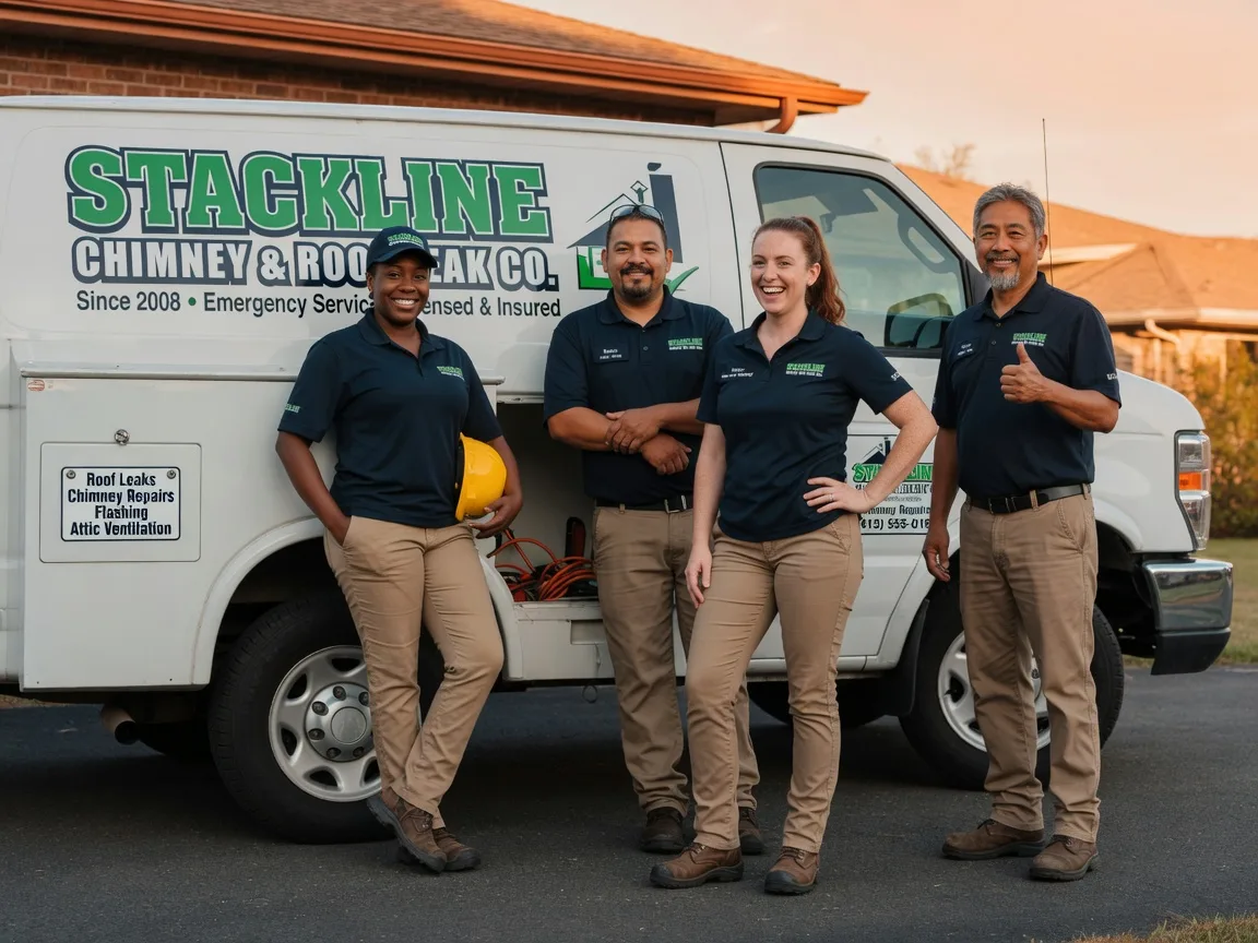 Chimney flashing repair company in West Chester, IA